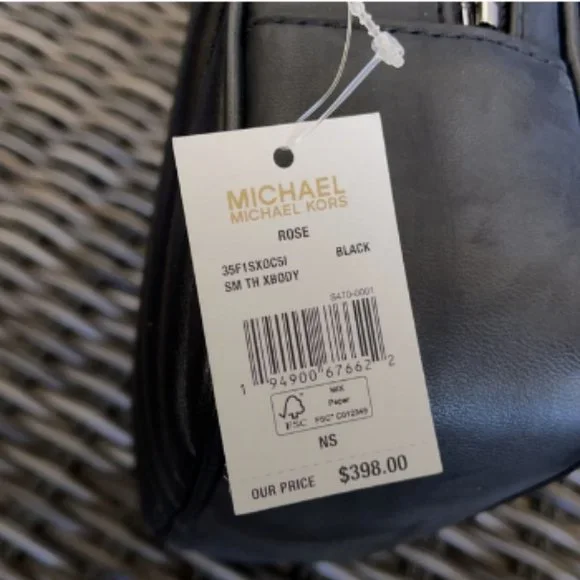 Michael Kors Small Rose Top Handle Leather Satchel - Picture 7 of 16